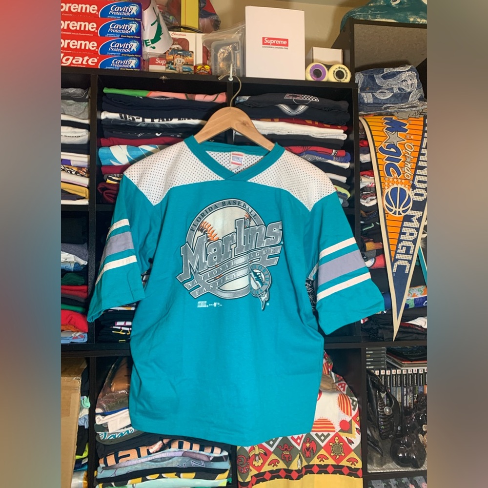 1996 Vintage Marlins Baseball T-Shirt